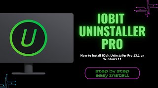 Easy install IObit Uninstaller last version on Windows in JUST MINUTES [upl. by Dublin]