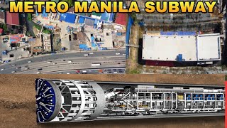 METRO MANILA SUBWAY QUIRINO HIGHWAY STATION amp VALENZUELA STATION DEPOT UPDATE 10142024 [upl. by Otrebtuc]