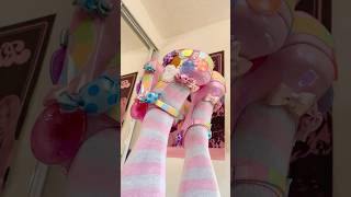 Cutest Candyland Maryjanes✨🍭🍬 candyland halloweencostume kawaiigirl kawaii [upl. by Tnilc]