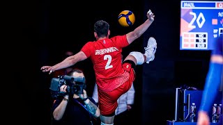 The King of Libero Jenia Grebennikov  VNL 2021 [upl. by Brianna]