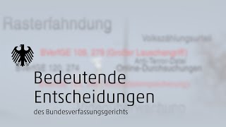 Bedeutende Entscheidungen des Bundesverfassungsgerichts [upl. by Tasha]