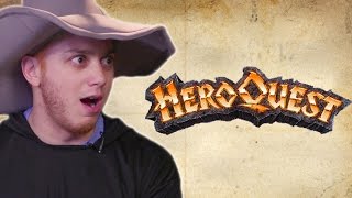 HEROQUEST ADVENTURE BEGINS Board AF [upl. by Nylirac213]