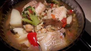 How to make Fish Soup w Wild Rice  Chars Recipe [upl. by Rosie355]