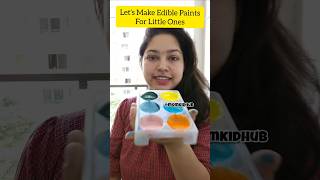 Safe amp Edible DIY Paint For Toddlers No Tension Bas Fun artandcraft diy colorsfortoddlers [upl. by Oleta67]