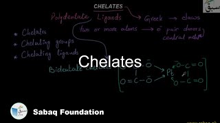 Chelates Chemistry Lecture  Sabaqpk [upl. by Osrick720]