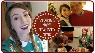 Family Festivities amp Opening Presents  VLOGMAS [upl. by Llenrod345]