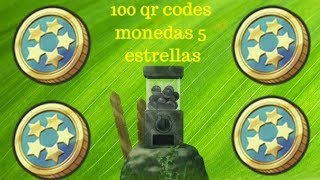 100 QR CODES PARA LA MONEDA DE 5 ESTRELLAS YOKAI WATCH 2 [upl. by Hazmah219]