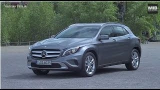 Fahrbericht 2014 MercedesBenz GLA 220 CDI  MercedesFansde [upl. by Asp163]