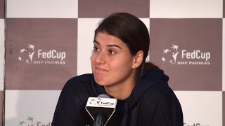 Sorana Cirstea Speaks After Fed Cup Tie Is Suspended  Accuses Johanna Konta Of Bad Gamesmanship [upl. by Ennaillek]