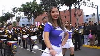 Gran desfile escolar en Av Pacasmayo Ciudad Satélite Sta Rosa Callao [upl. by Helene775]