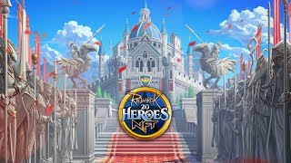 Ragnarok 20 Heroes NFT gameplay  rpg nft [upl. by Nirraj]