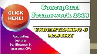 Mastering the IASBs Conceptual Framework for Financial Reporting 2018  PART 1 [upl. by Coniah]