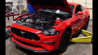 2019 mustang transmission removal 10R80 [upl. by Agace]