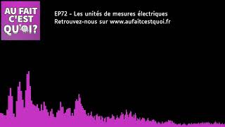 Les unités de mesures électriques [upl. by Nolahc863]