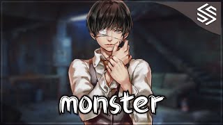 Nightcore  Monster In The Wall  Lyrics [upl. by Solorac]