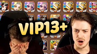 You NEED to see this VIP 13 IDLE HEROES Account its INSANE [upl. by Lledniuq]