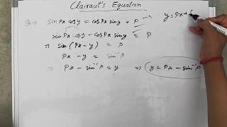 Clairauts Equation [upl. by Walford]