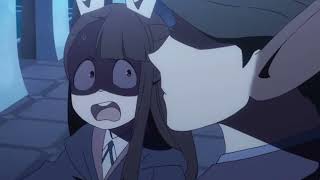 Little Witch Academia Akko meets Andrew  DUB HD [upl. by Earaj937]