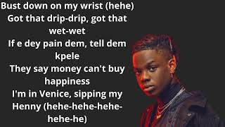 Rema  AZAMANLYRICS [upl. by Stanfield]