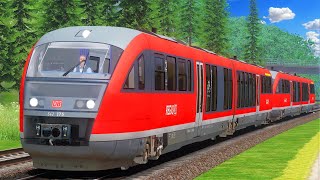 ALLGÄUBAHN Oberstdorf  Immenstadt  TRAIN SIMULATOR 2021  Siemens Desiro – BR 642 RSSLO [upl. by Nela]