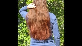 Henna Ombre on Naturally Dark Brunette Hair [upl. by Daren]