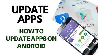 How to Update Apps on Android  Tech Geeks [upl. by Enedan]