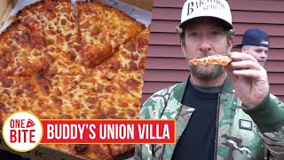 Barstool Pizza Review  Buddy’s Union Villa North Easton MA [upl. by Isiahi]