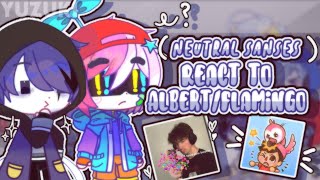 ❝Neutral Sans AUs react to 💖AlbertFlamingo💖❞ pt1 [upl. by Belva644]