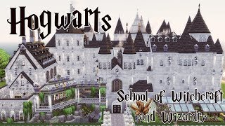 Hogwarts School of Witchcraft and Wizardry  The Sims 4 [upl. by Akimrehs169]