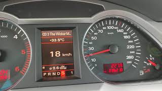 Audi A6 C6 30TDI 233hp Acceleration 0200 [upl. by Skipp655]