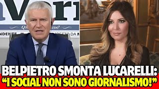 🔴BELPIETRO DURO CONTRO SELVAGGIA LUCARELLI LA VERITÀ SUI SOCIAL E LE FAKE NEWS [upl. by Finah]