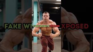 He Got Caught Using Fake Weights shorts bodybuilding [upl. by Nojram]