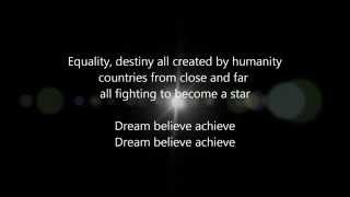 DREAM BELIEVE ACHIEVE  Arduthie school class 5B Commonwealth song [upl. by Shirl]