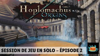 Session de jeu solo dhoplomachus Origins  Épisode 2 [upl. by Boleyn]