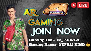 ArGaming is carrompool gaming live [upl. by Taryne746]