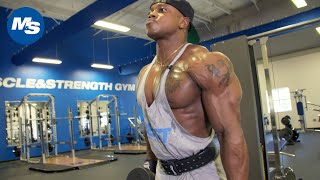 Olympian Shoulder Workout  Brandon Hendrickson Trains  MampS [upl. by Nilyad]