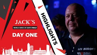 RECORDBREAKER  Day One Highlights  2021 Jacks World Series of Darts Finals [upl. by Bull]