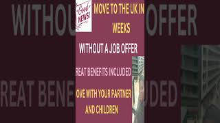 Move to the UK Without a Job Offer relocate relocatetouk [upl. by Eilema988]