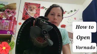 How to Open Vornado Heater Fan to Clean [upl. by Melli483]