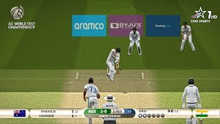 India VS Australia WTC Final 2023 Full Highlights  Cricket 24  Real Commentary  BroDow Gaming [upl. by Maddalena955]