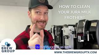 Jura Milk System Sputtering How To Properly Clean Your Jura Milk Frother [upl. by Merton]