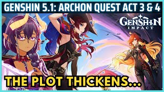 Natlan Archon Quest  Chapter 5 Act 3 amp 4 Genshin Impact 51  VTuber LivestreamFull Playthrough [upl. by Aviva68]