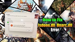 How to Fix Isdonedll Unarcdll Error During Game Installations All Big Games Fitgirl DODI Repack [upl. by Lukin]