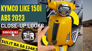 SOSYAL GOLD LOOKS  KYMCO LIKE 150i ABS 2023 [upl. by Viviane123]