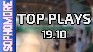 19 10 Top Plays Sophomore Div Jesień 2024 [upl. by Ahseela]