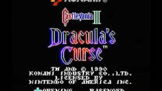 Castlevania III  Draculas Curse NES Music  Stage 07 Aquarius [upl. by Cattima]