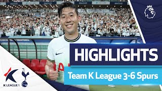 Son scores two in Korea as Spurs win CRAZY preseason opener  HIGHLIGHTS  Team K League 36 Spurs [upl. by Aniri]