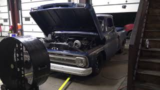 BrianTyers 930whp twin turbo LS C10 [upl. by Hameerak]