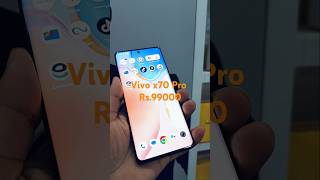 Vivo x70 Pro 255 GB ytshorts x70pro [upl. by Lyrehs217]