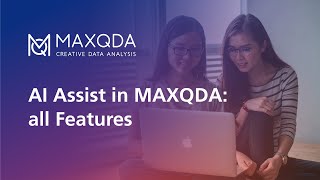 AI Assist in MAXQDA all features [upl. by Evie542]